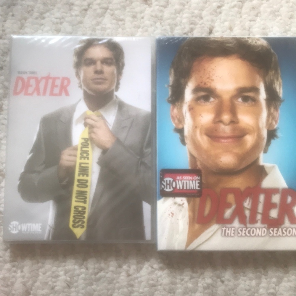 ⭐️Dexter DVDs | Second + Third Season⭐️